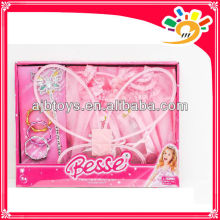 Новое прибытие! Красивая розовая симпатичная принцесса одевает игрушку для детей